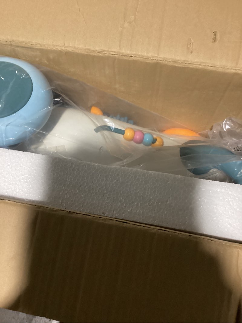 Condition photo showing New/Like New for KÜB Montessori Baby Walker - Interactive Push Toy for Toddlers Learning to Walk with Soft Music & Lights, Adjustable Speed & Non-Slip Wheels, Educational Activity Center Orange