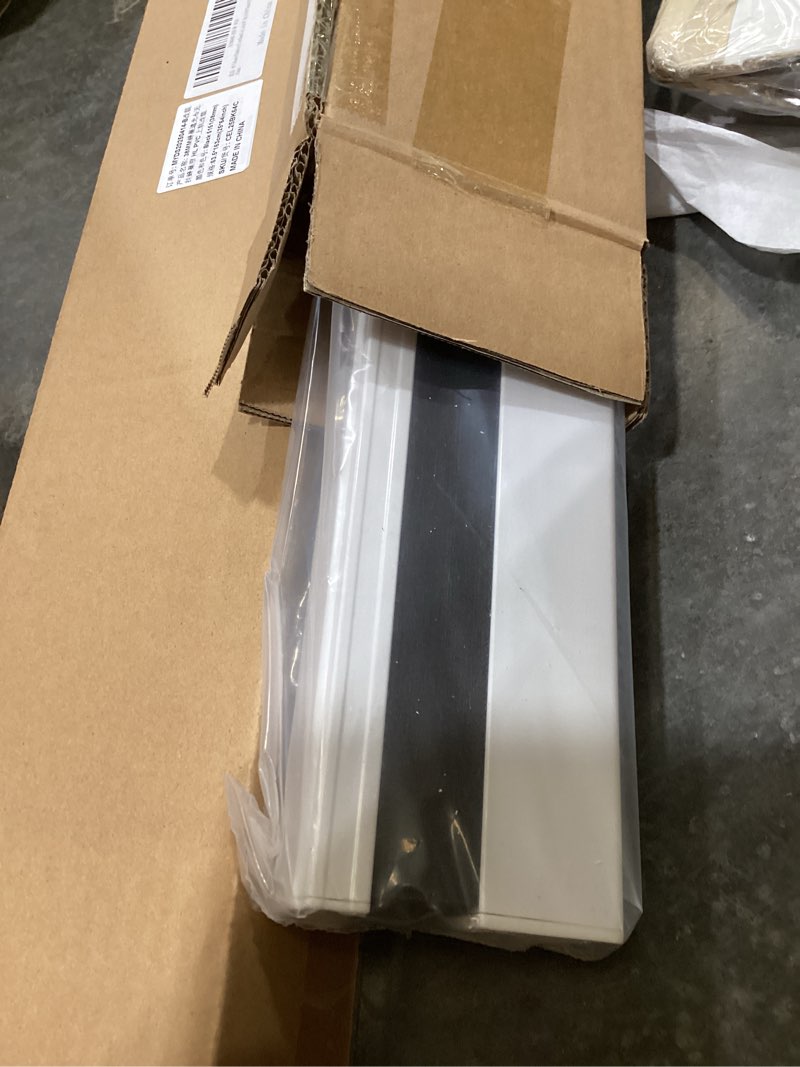 Condition photo showing Good Condition for myshade blackout cordless cellular shades honeycomb shade for indoor windows room darkening blinds for home office pull down window shades easy to install 25 inch wide, h64 pleated shade black black 25"w x 64"h