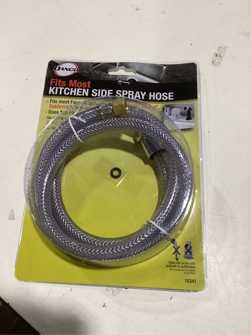 Condition photo showing New/Like New for danco clear faucet sprayer hose