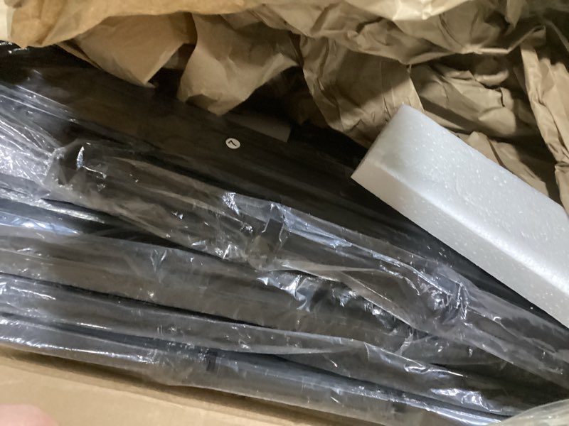 Condition photo showing New/Like New for Full Size Modern Floating Bed Frame with Smart LED Lights, USB Charging Station, Sturdy Metal Platform, No Box Spring Needed, and Easy Assembly Full LED Strip