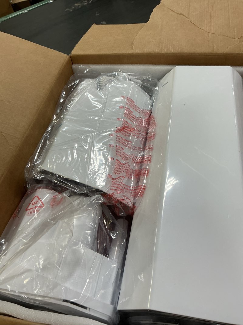 Condition photo showing Good Condition for humidifiers for bedroom - gloryair 2.38gal/9l top fill cool mist humidifier for large room 500ft² 120h last with auto mode 7-color light humidistat aroma box quiet humidifiers for plants baby & adults white