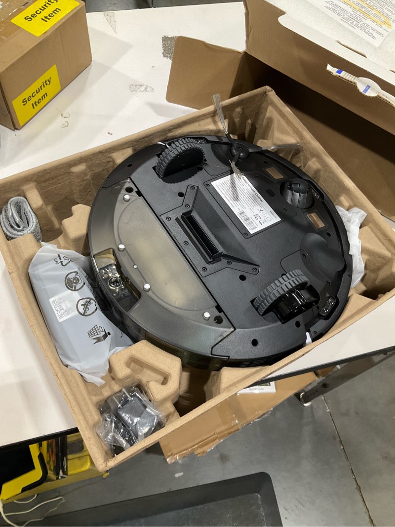 Condition photo showing Good Condition for bagotte robot vacuum and mop combo, 6000pa robotic vacuums with mapping, automatic self-recharging, lidar navigation,2.4g wifi/app/alexa/remote control for pet hair,hard floor,carpet