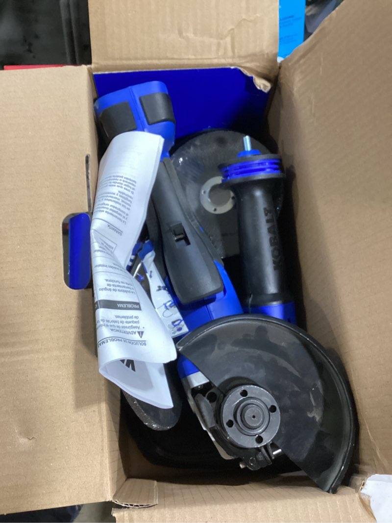 Condition photo showing Good Condition for kobalt 5-in 24-volt max-volt cordless angle grinder