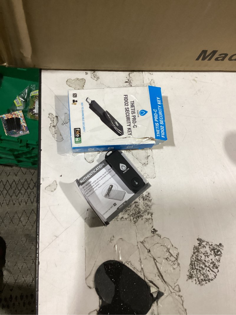 Condition photo showing Good Condition for thetis pro-c fido2 security key passkey device with usb c & nfc, totp/hotp authenticator app, fido 2.0 two factor authentication 2fa mfa, works with windows/macos/linux/gmail/facebook/dropbox/github