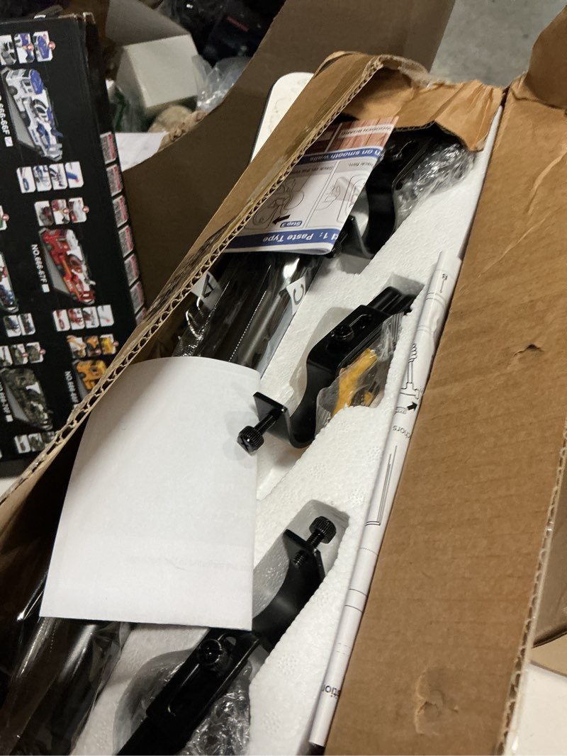 Condition photo showing Good Condition for YaFex Curtain Rods 32-84 Inch, Heavy Duty 1 Inch Adjustable Curtain Rod for Windows, Black Long Window Treatment Rods, Modern Design, Easy Installation 32\" to 84\" 