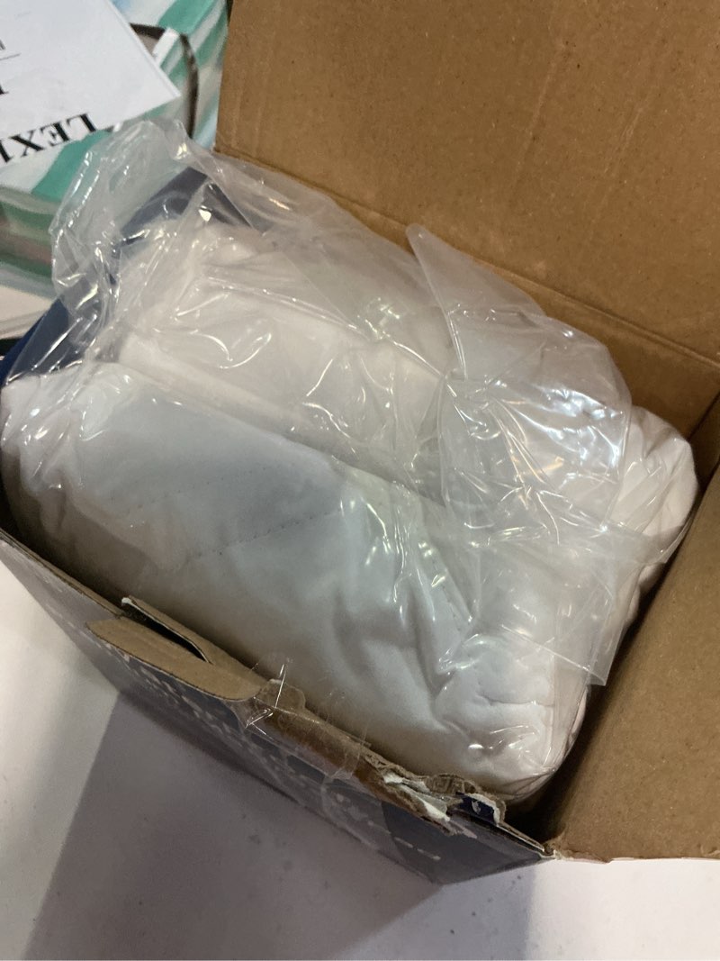 Condition photo showing New/Like New for meelus padded queen mattress protector, breathable waterproof mattress pad cover fitted deep pocket 8"-21", soft noiseless mattress cover washable cooling for home hotel bedroom, white queen: 60"x80"x18" diamond - white