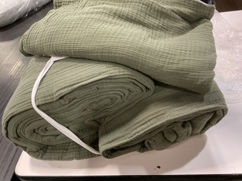 Condition photo showing Good Condition for organic airy gauze duvet cover set