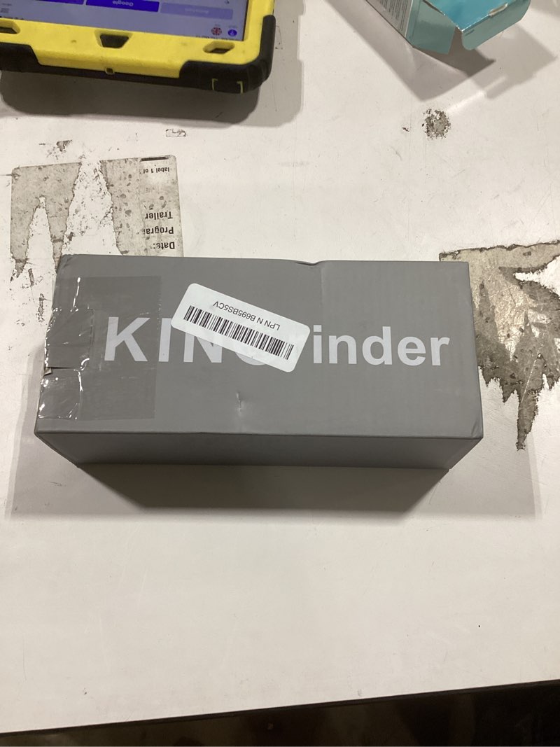 Condition photo showing Good Condition for ?Iron Gray?KINGrinder K6 Manual Hand Coffee Grinder with Straight Handle for French Press, Drip, Espresso with Assembly Consistency Stainless Steel Conical Burr Mill, 25-35g Capacity