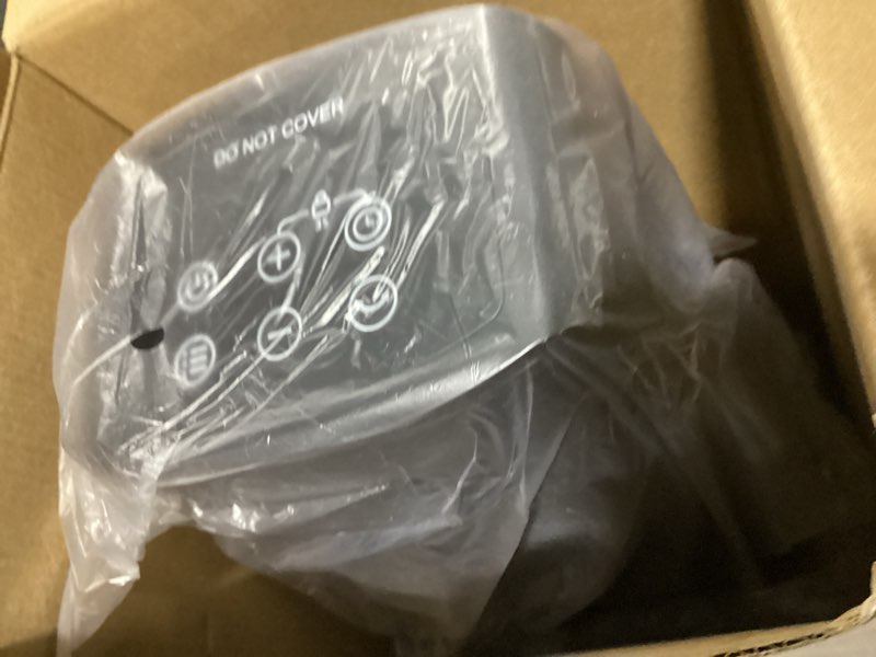 Condition photo showing New/Like New for 1500W Space Heaters for Indoor Use, PTC Ceramic Electric Heater Fast Heating with Remote, ECO, 59-95°F Digital Thermostat, Child Lock, 24H Timer, Oscillating Portable Electric Heater for Large Room BLACK