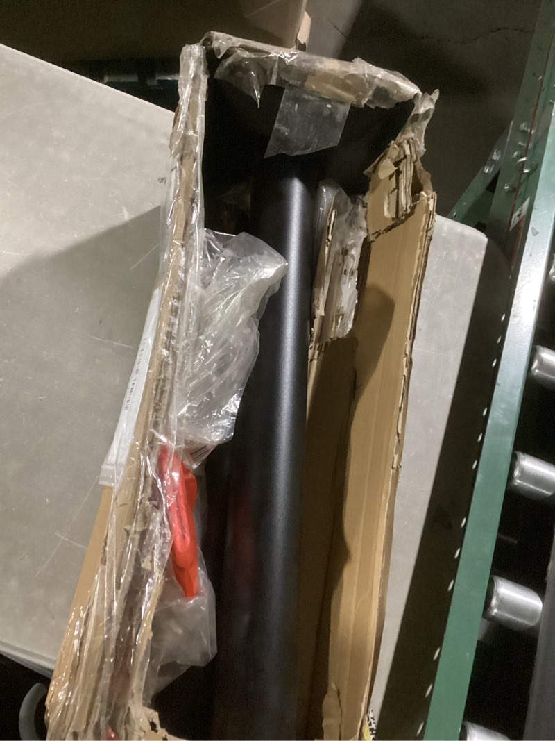 flash furniture column table stand with welded square plate black