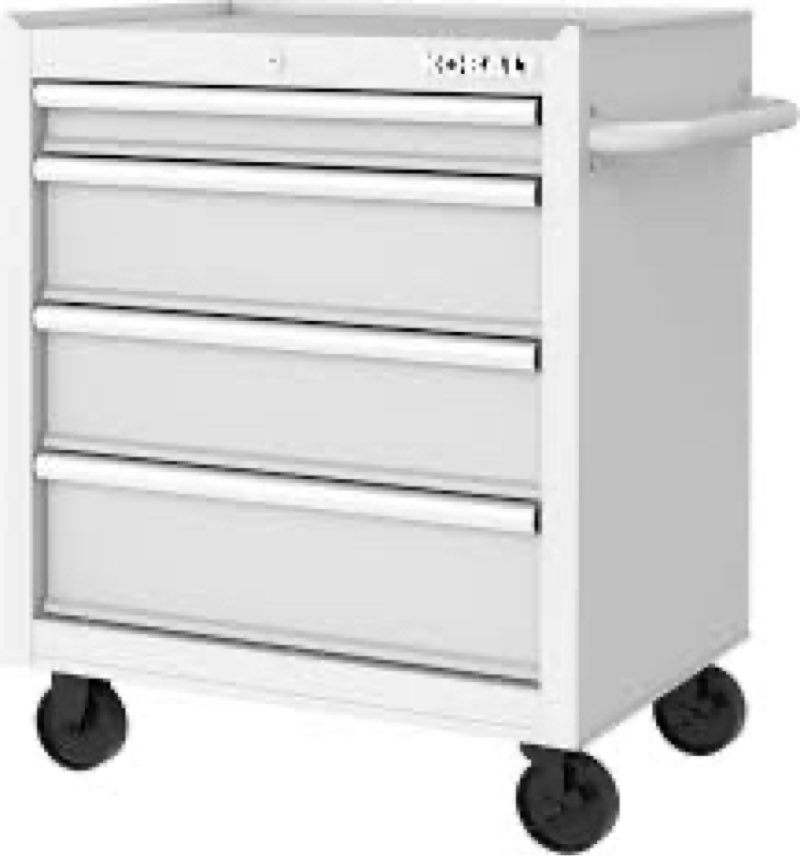 Kobalt 26.7-in W x 33-in H 4-Drawer Steel Rolling Tool Cabinet