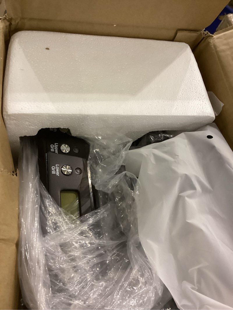 cattleman panini grill press sandwich maker with removable plates, 1600w, 6 in 1 waffle maker & elec