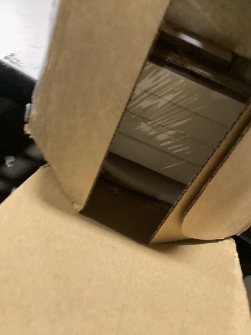 Condition photo showing As Is for Fixwal Nursery Book Shelves, 16.5 Inch Floating Bookshelves for Nursery & Playroom Decor, Set of 4, Solid Wood Wall Mounted Shelves for Books and Toys Storage (White) A-white