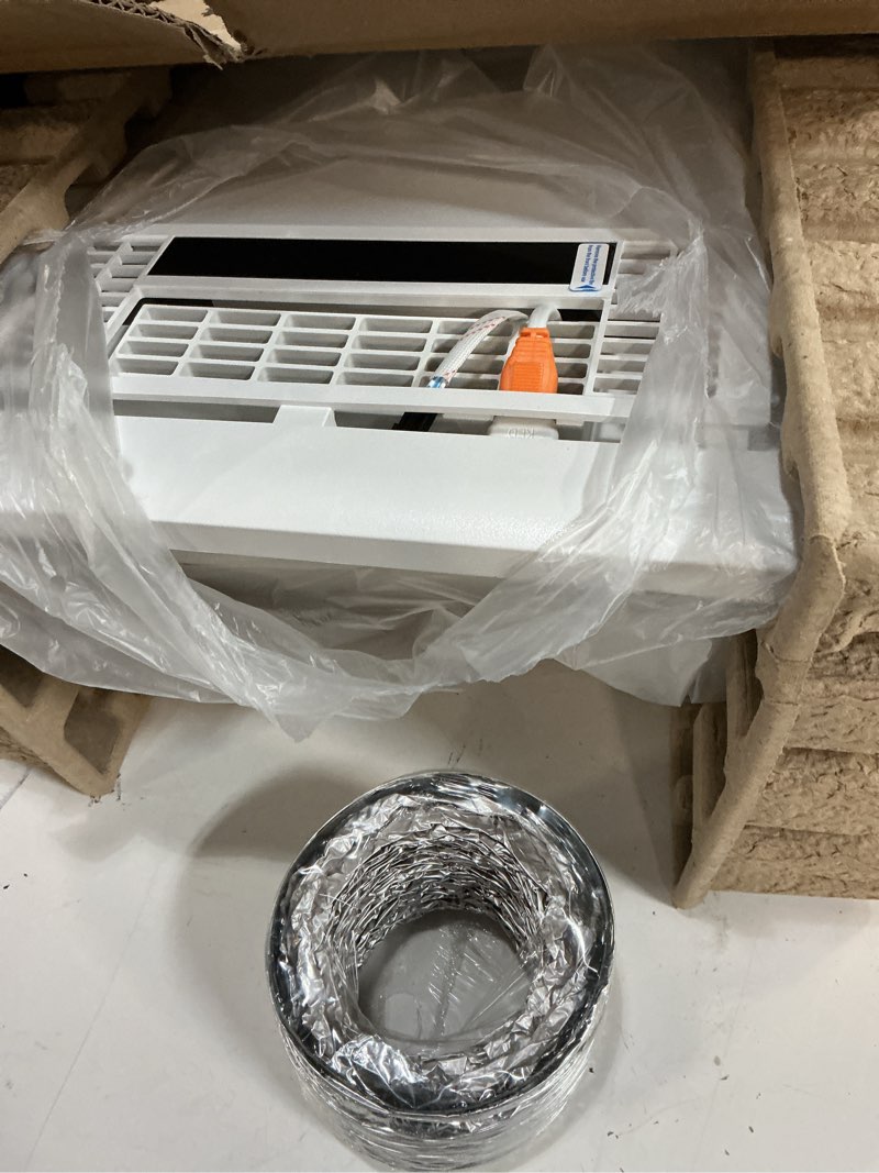Condition photo showing Good Condition for 4-in-1 bathroom exhaust fan with dual-mode heater and led light, 110 cfm quiet ceiling vent fan, 1300w heating power, 1.0 sone ultra silent bath fan with light, ventilation, and remote control white-1300w