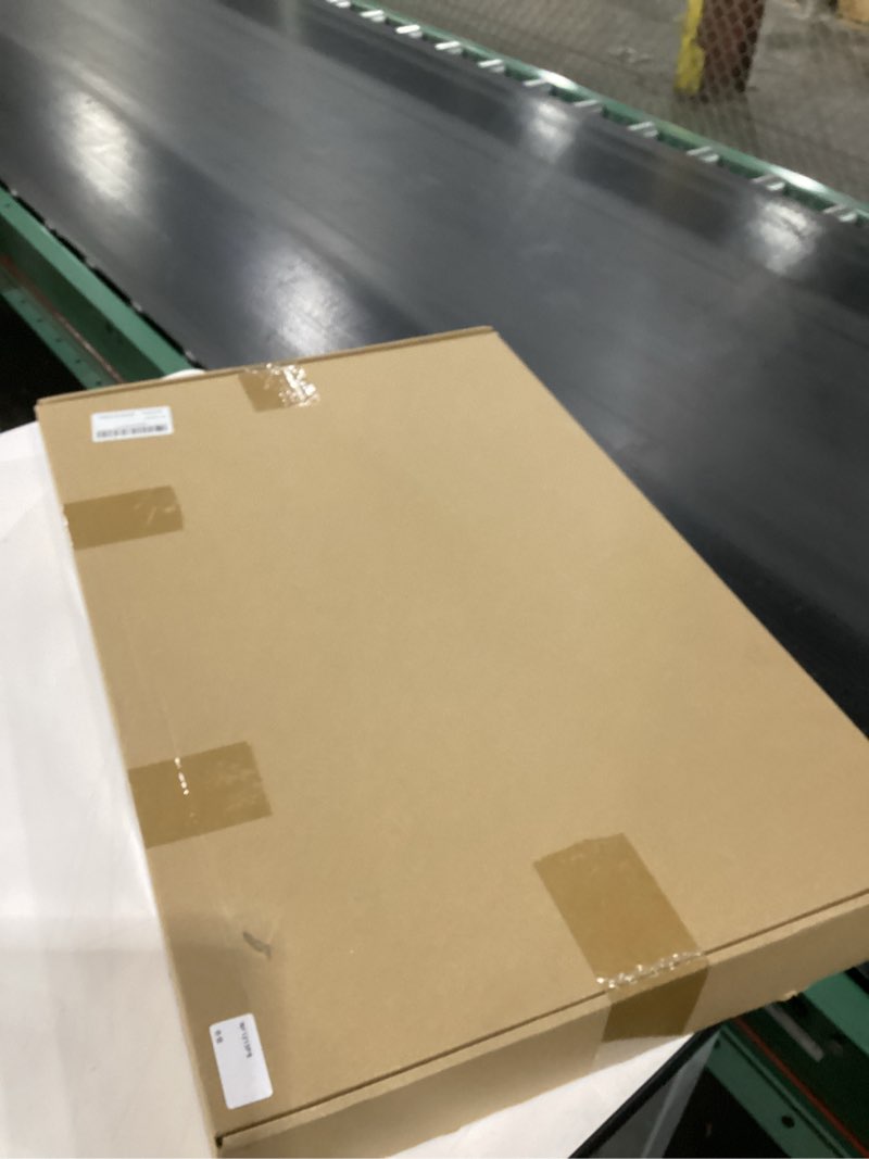 Condition photo showing New/Like New for HOURIA 3Pcs Framed Mountain Forest Sunset Landscape Canvas Wall Art (16"x24"), Large Abstract Pine Tree Golden Sunset Wall Decor, Vintage Warm Nature Scenery Art Print for Office Bedroom Living Room Golden Forest Wall Art 16"L x 24"W