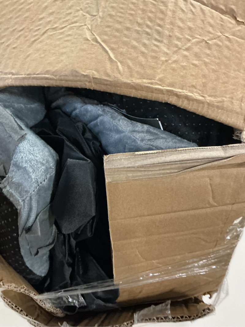 Condition photo showing As Is for 3 Inch Memory Foam Camping Mattress, Dual Layer Thick Sleeping Camp Pad for Car Tent Cot, Roll-Up Portable Glamping Floor Bed for Guests Sleepover