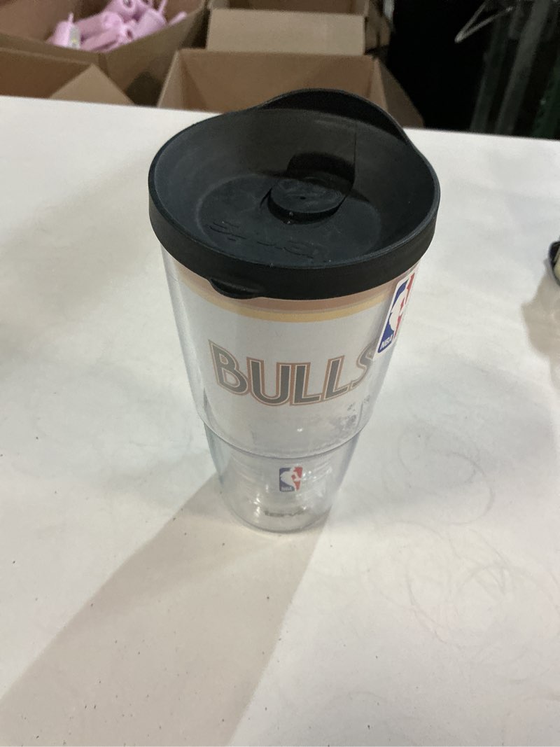 Condition photo showing Good Condition for  tervis 26650131 bulls 24oz w lid ea  claer 