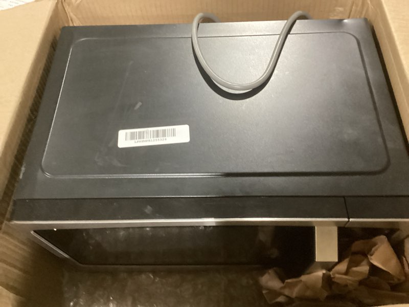 Condition photo showing Good Condition for TOSHIBA ML-EM09PA(SS) Small Microwave Oven with 6 Auto Menus, Mute Function & Child Lock, LED Lighting, Perfect for Apartments & Dorms, 0.9 Cu Ft, 10.6 Inch Removable Turntable, 900W, Stainless Steel Advanced-0.9 Cu Ft-900W-Stainless Steel