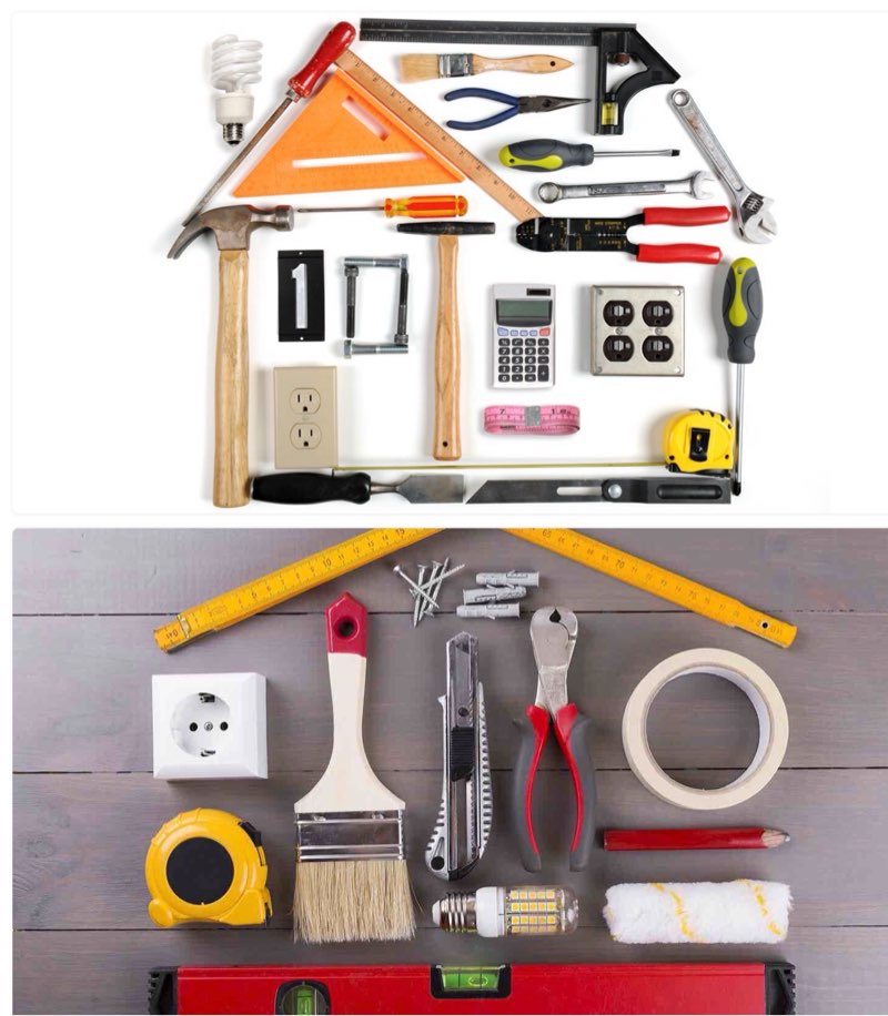 Assorted Home Improvement Lot (Small Tools, Screw, Home Accessories, etc.)