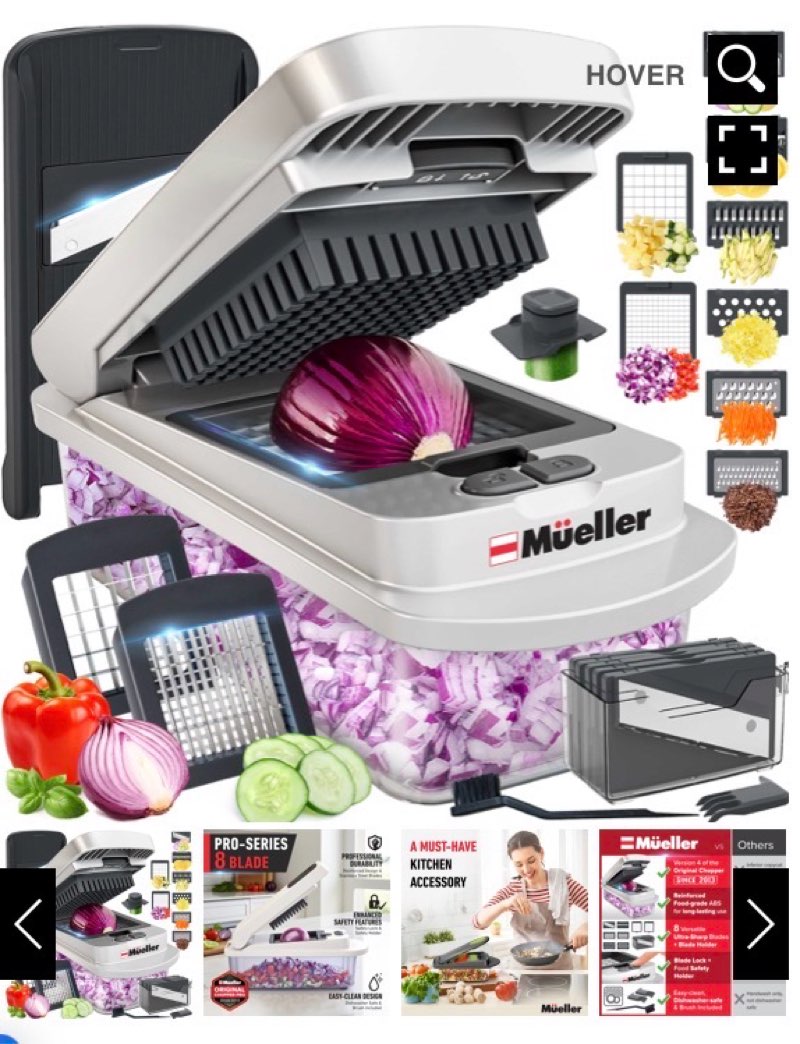 8-Blade Multi Chopper/Slicer