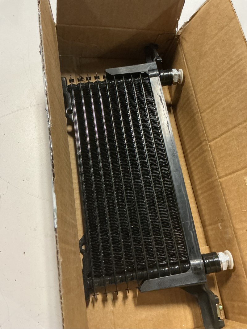 Condition photo showing Good Condition for fizzvex transmission oil cooler black replacement for cadillac escalade chevy avalanche gmc sierra 1