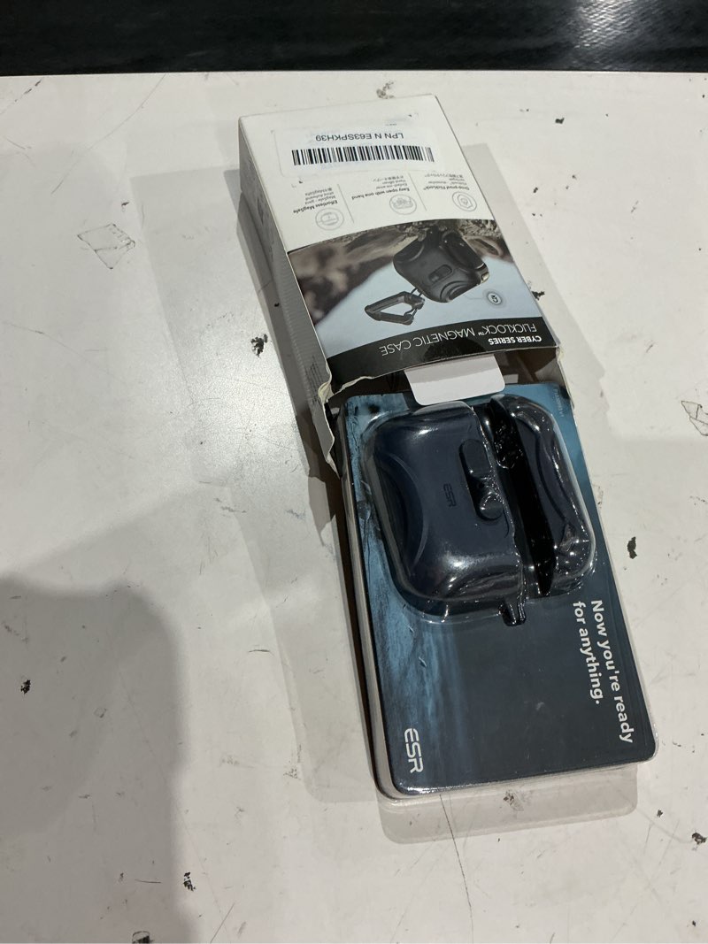 Condition photo showing Good Condition for esr for airpods pro 3 case (2025), compatible with airpods pro 3rd generation case (usb-c cable), effortless magsafe, drop-proof lock, easy open, cyber series, blue airpods pro 3 case blue
