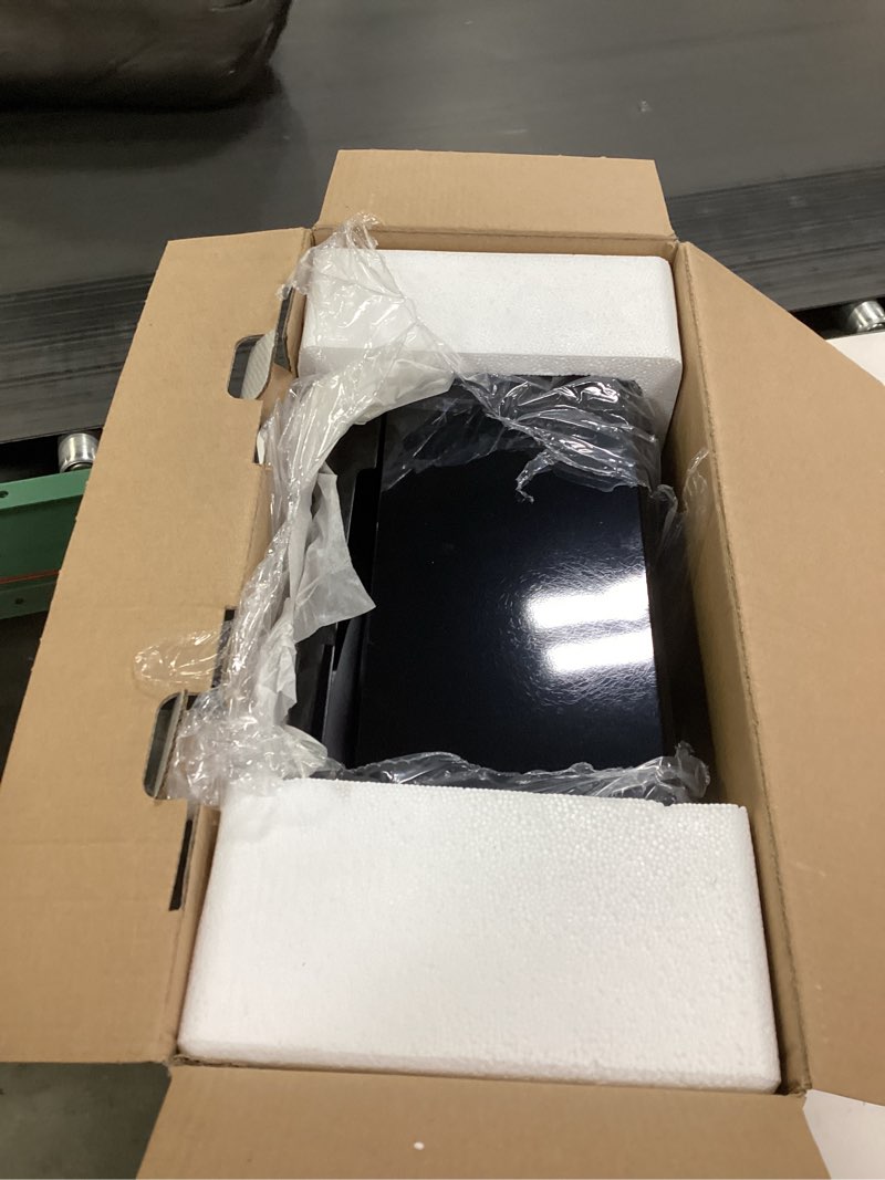 Condition photo showing New/Like New for Victrola Haley Retro Bluetooth Record Player & Multimedia Center with Built-in Speakers - 3-Speed Turntable, CD Player, AM/FM Radio, 3.5mm Aux-In, Wireless Music Streaming, Black Black Record Player