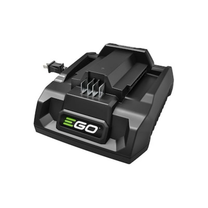 Condition photo showing As Is for ego 56 -volt, battery charger and batery