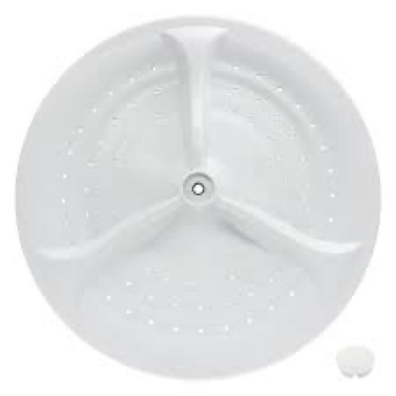 W10752283 Washplate With Center Cover Replacement for Whirlpool Washer Agitator Parts Replace WTW700