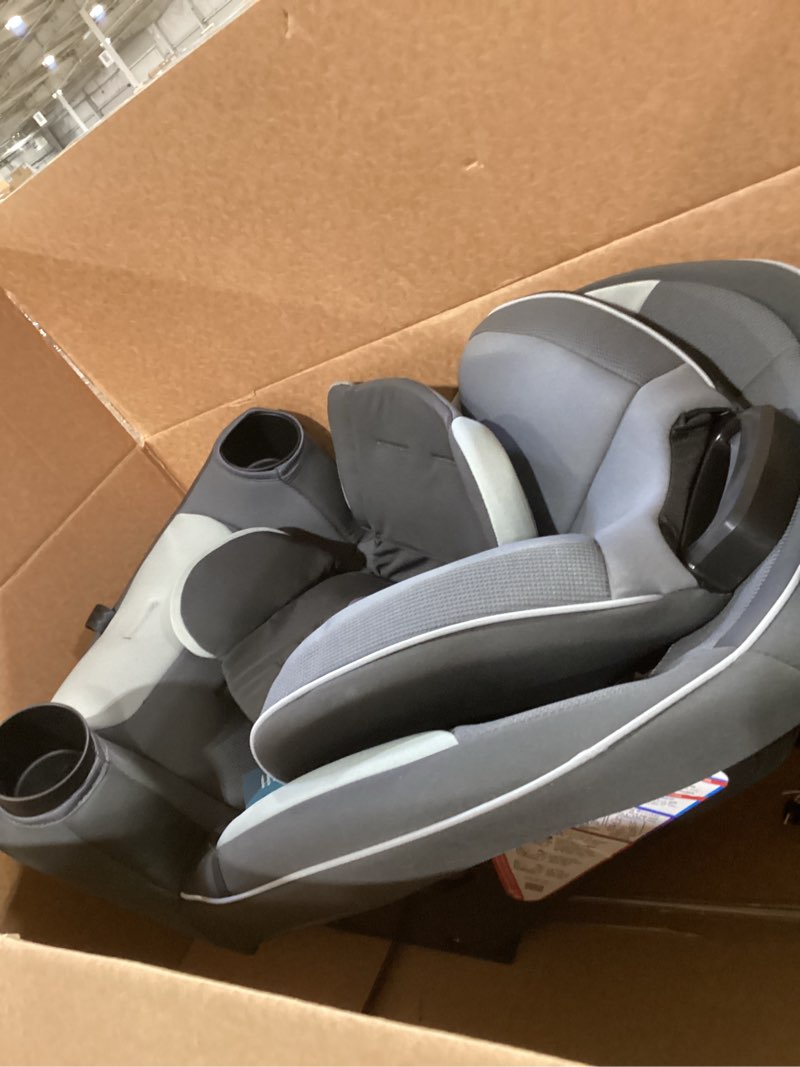Condition photo showing Good Condition for safety 1st grow and go all-in-one slim convertible car seat, rear facing, 5-40 lbs, forward facing (30–65 lbs), high back booster seat 40-100 pounds, iron frost iron frost original