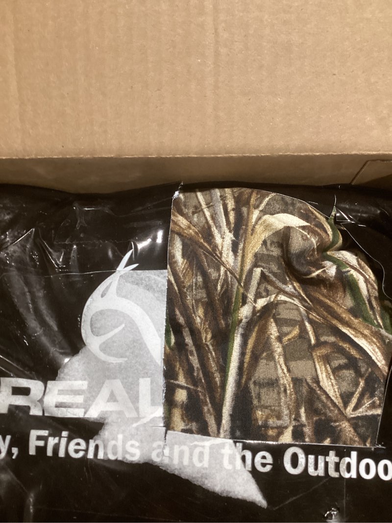 Condition photo showing New/Like New for VISI-ONE Realtree Max-5 Camo Full 3 Piece Comforter Set – All-Season Lightweight Microfiber Bedding, Farmhouse Rustic Décor, Unisex Style for Mancave, Cabin, Lodge, Ranch, Farmhouse & Modern Living Max 5 Full
