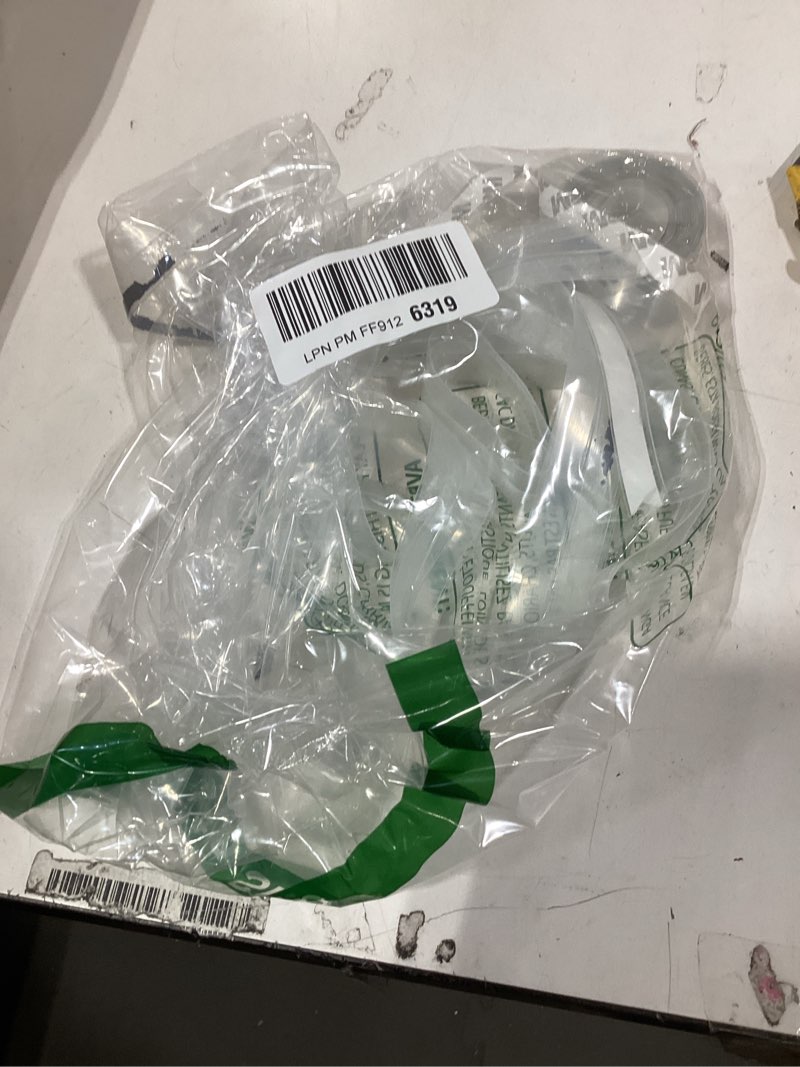 Condition photo showing As Is for TAROSE Weather Stripping, Silicone Door Seal Strip Door, Window, Transparent 16 Feet Long (Width 25mm) 25 mm, 16.5ft Lucent