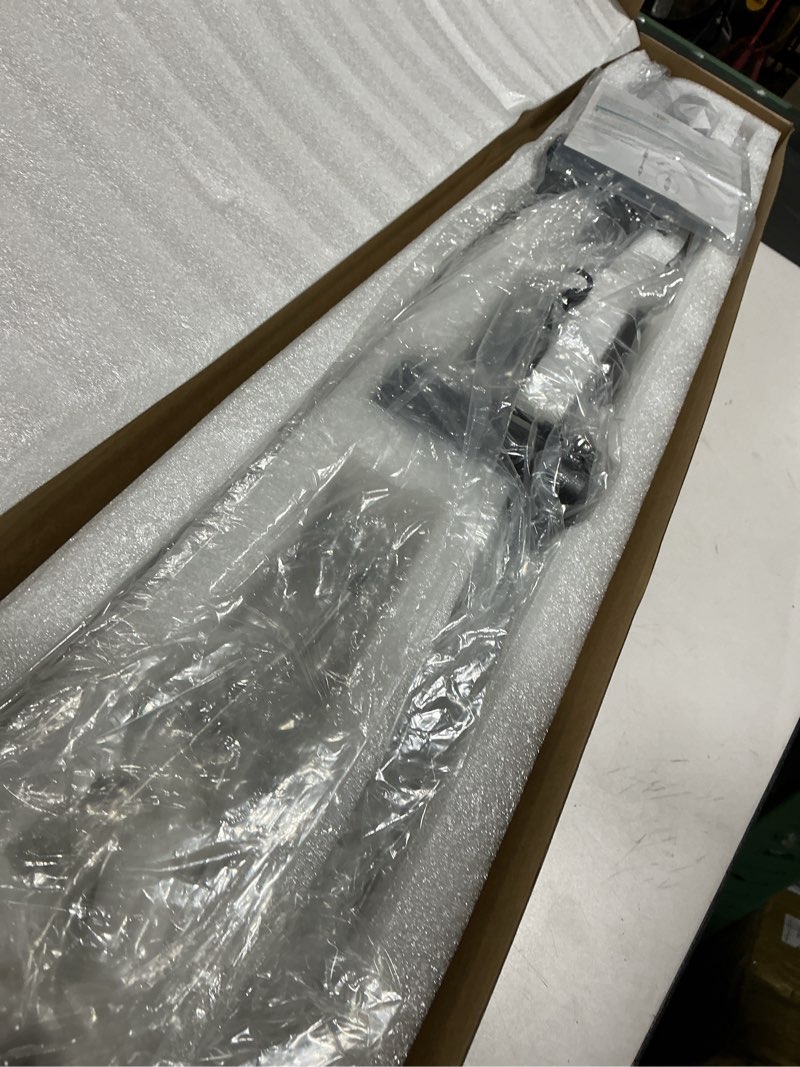 Condition photo showing As Is for RC Dimmable Modern Plug in Wall Sconce Set of Two LED Black Wall Lights with Dimmer 39.4 inches Wall Lamp with Memory Function Original Brand Lighting 39.4in Black