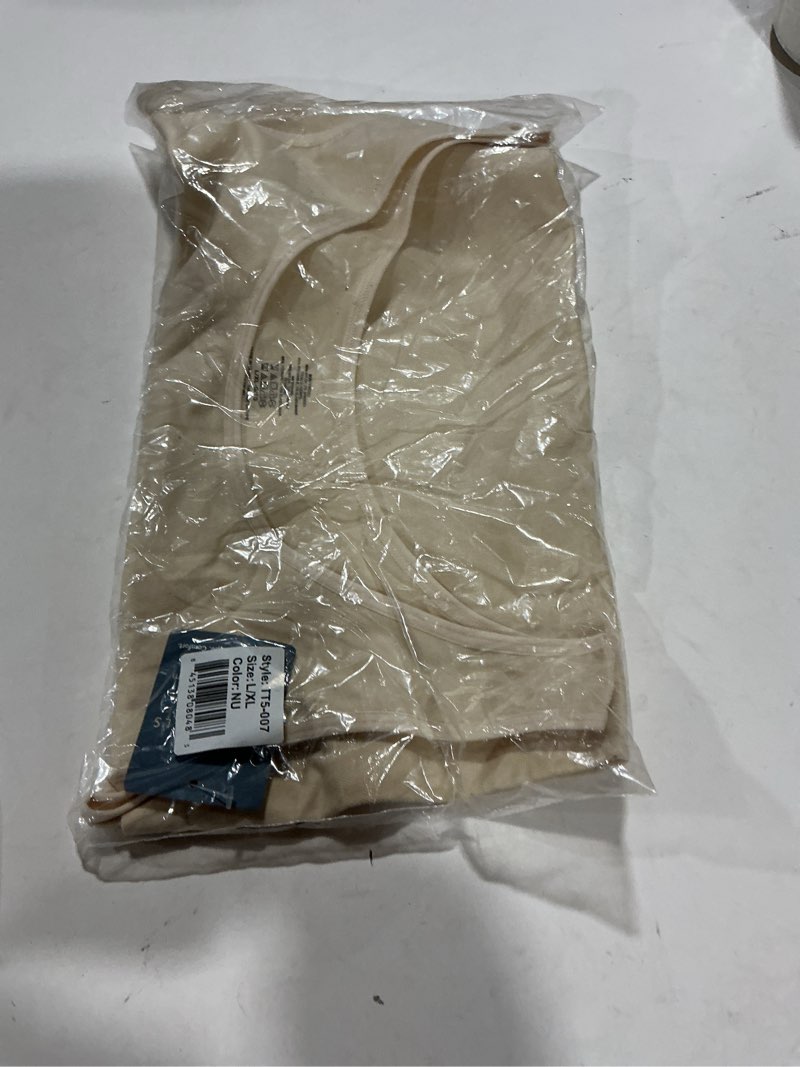 ESSENTIALS BY TUMMY TANK womens Seamless Shaping Tank Shapewear Top, Nude, Large-X-Large US