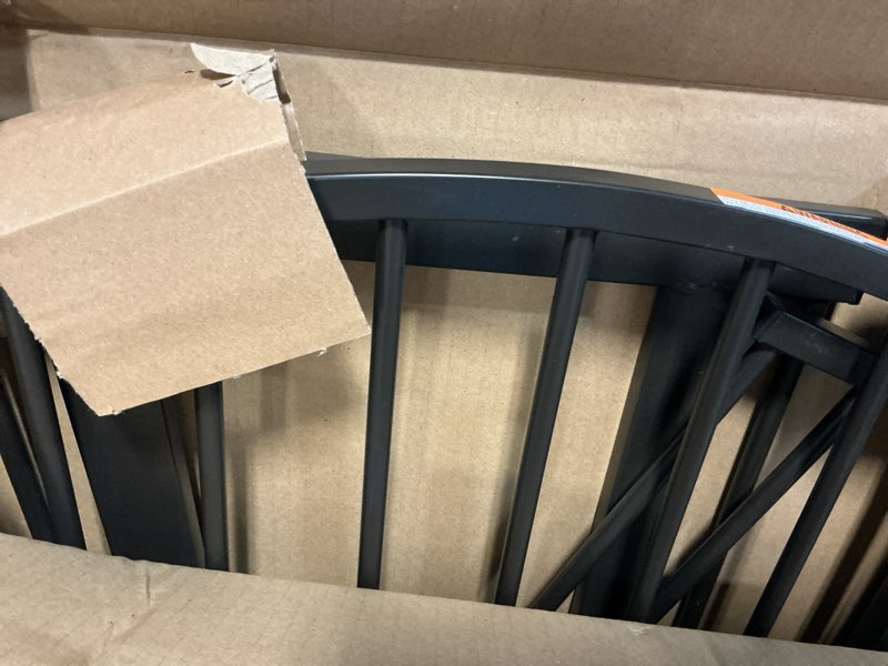Condition photo showing Good Condition for regalo 36" extra tall home accent arch baby gate for doorways & bottom of stairs, pressure mount for babies, toddlers & pets, ages 6-24 months, tested & safe, white black - 30-35"w x 36"h