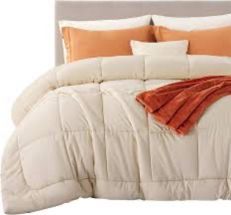 Bedsure Comforter Duvet Insert - Quilted Comforters Cal King Size, All Season Duvet, GentleSoft Down