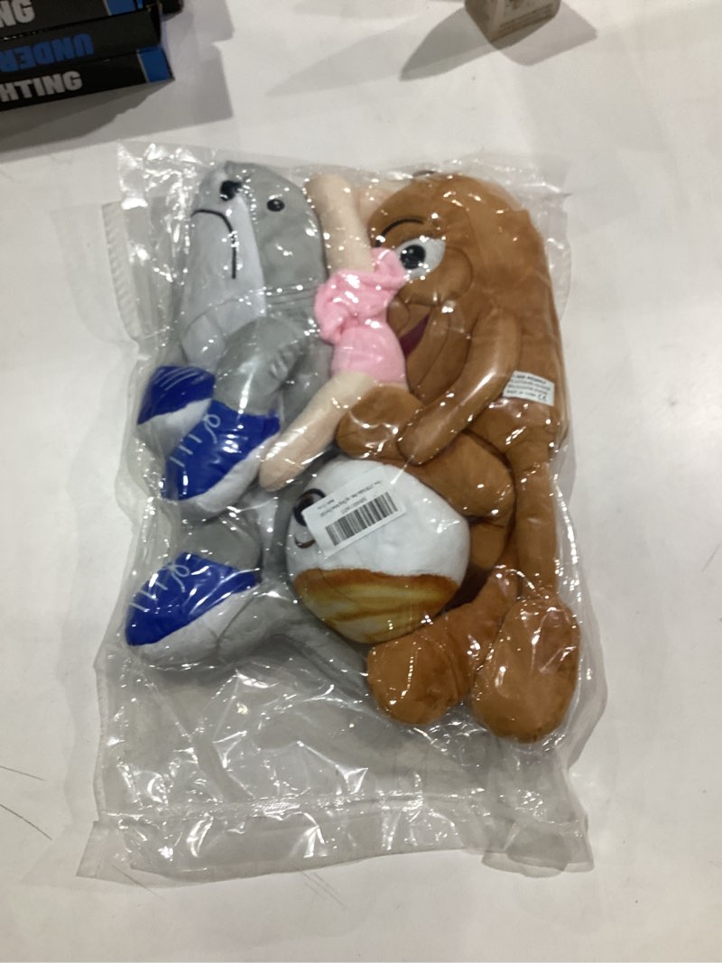 Condition photo showing New/Like New for Italian Brainrot Funny Meme Plush Toys - 3-Pack Stuffed Animal Figures for Room, Gaming Desk, Car, Office - Soft Aesthetic Weirdcore Décor Gift Set for Birthday, Party or Creative Interior Styling