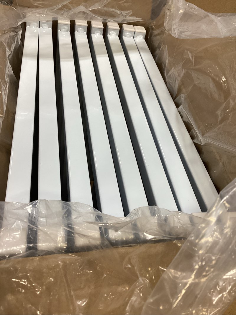 Condition photo showing Good Condition for bfnn free standing foldable dog gate, 16.5" high step-over metal short pet gate, up to 96" wide puppy fence for stairs and doorways, indoor & outdoor use, no drilling and no assembly, white white up to 96" w, 16.5" h
