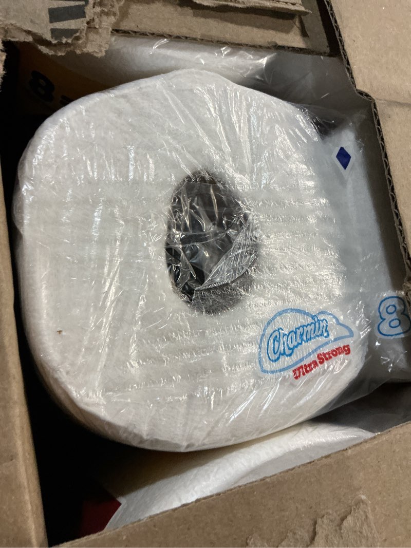 Condition photo showing Good Condition for charmin ultra strong clean touch toilet paper, 24 family mega rolls = 120 regular rolls family mega 24 rolls (275 sheets)