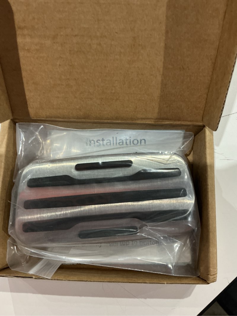 Condition photo showing Good Condition for car brake and gas pedal covers compatible for chevrolet silverado 1500 2500 3500 2020-2025, compatible for gmc sierra yukon truck accessories 2021-2025, anti slip mat accelerator foot pedal
