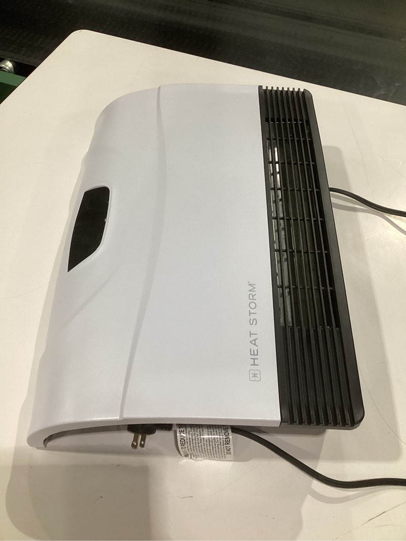 Condition photo showing Good Condition for *not tested* heat storm hs-1500-phx-wifi infrared heater, wifi wall mounted white wi-fi -wall mounted only white