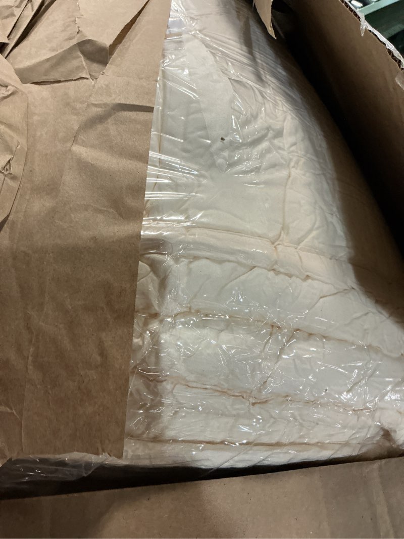 Condition photo showing Good Condition for aircliff japanese floor mattress, roll up tatami mat, sleeping pad, shikibuton, high density foam floor bed futon mattress for sleeping, dormitory, guest bed, designed in japan(twin) white twin (80"l x 39"w x 2.5"th)