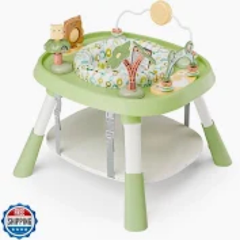 TOLEAD Baby Activity Center, Infant Jumper Activity Center with 5 Toys, Lights & Music, Adjustable H