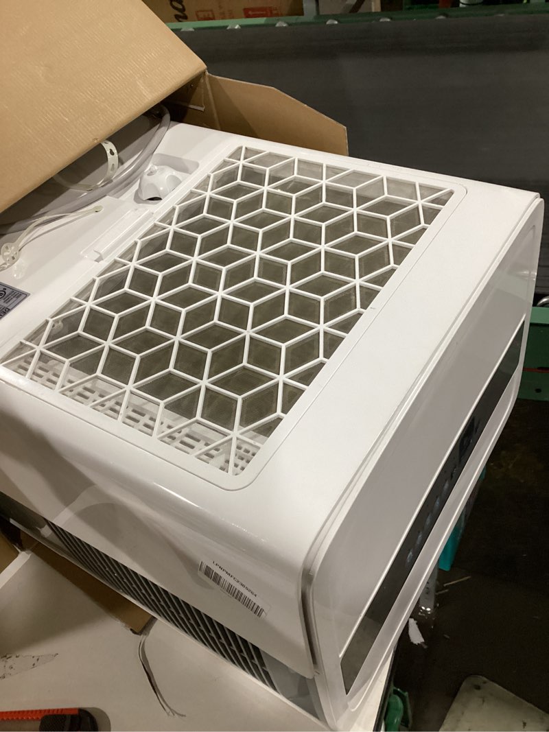 Condition photo showing As Is for Midea 4,500 Sq. Ft. Dehumidifier With Pump Included, Energy Star Certified, 50 Pint - Ideal For Basements, Large & Medium Sized Rooms, And Bathrooms (White)
