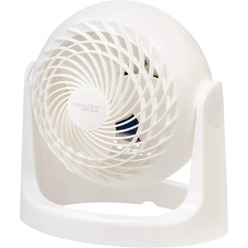 IRIS USA WOOZOO Fan, Small Oscillating Desk Fan, Table Air Circulator