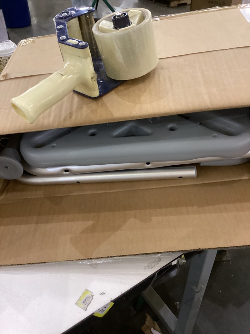 Medline Shower Chair with Backrest and Padded Armrests - 350 lb. capacity, Bath Bench, Seat, Stool f