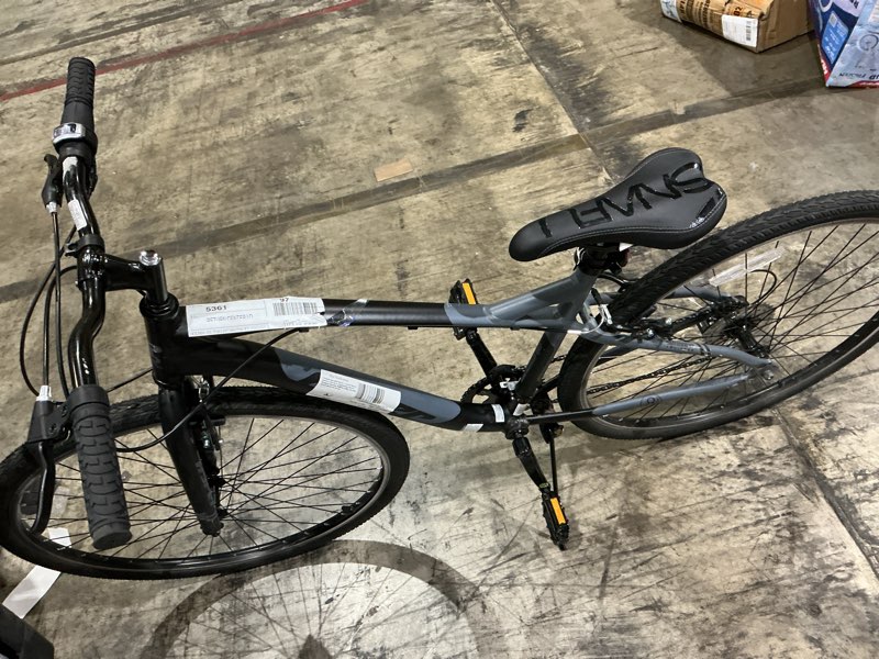 Condition photo showing As Is for hyper bicycles 700c urban hybrid bike, adults ages 14+, gray