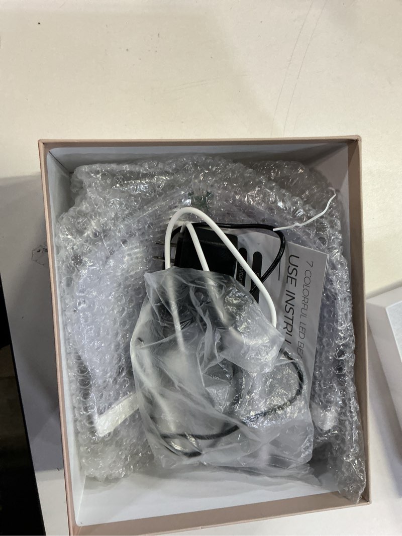 Condition photo showing Good Condition for Red Light Mask for Face, 7 Custom Modes with Infrared, 850nm Infrared & Red Light Masks, Portable with Timer for Home Use White YT1