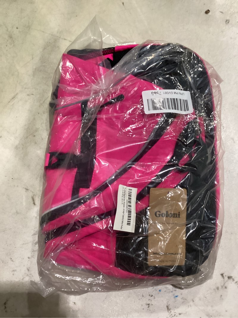 Condition photo showing Good Condition for goloni pickleball sling bag for men women, lightweight pickleball backpack with fence hook rose