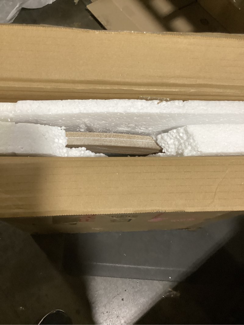 Condition photo showing New/Like New for sawsile Irregular Wall Mirror for Bathroom,Wood Asymmetrical Rustic 24x36 inch Farmhouse Vanity Unique Nature Decorative Large Mirror for Entryway,Bedroom,Living Room,Washroom Nature Wood 36"L x 24"W